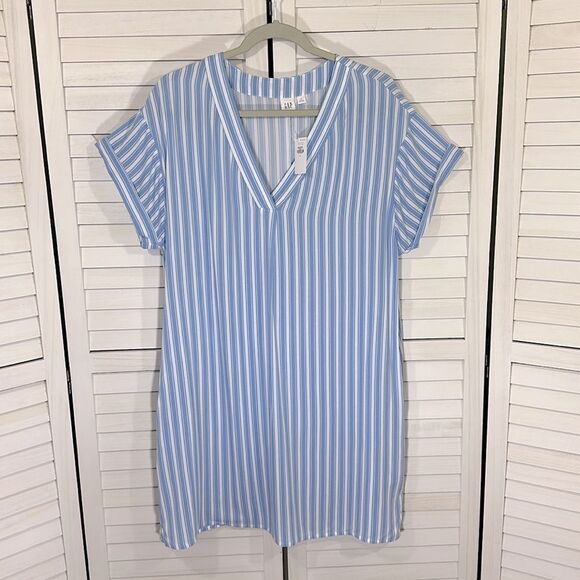 Gap Casual Dress Size Large Pockets Airy & Flowy NWT - Picture 4 of 11